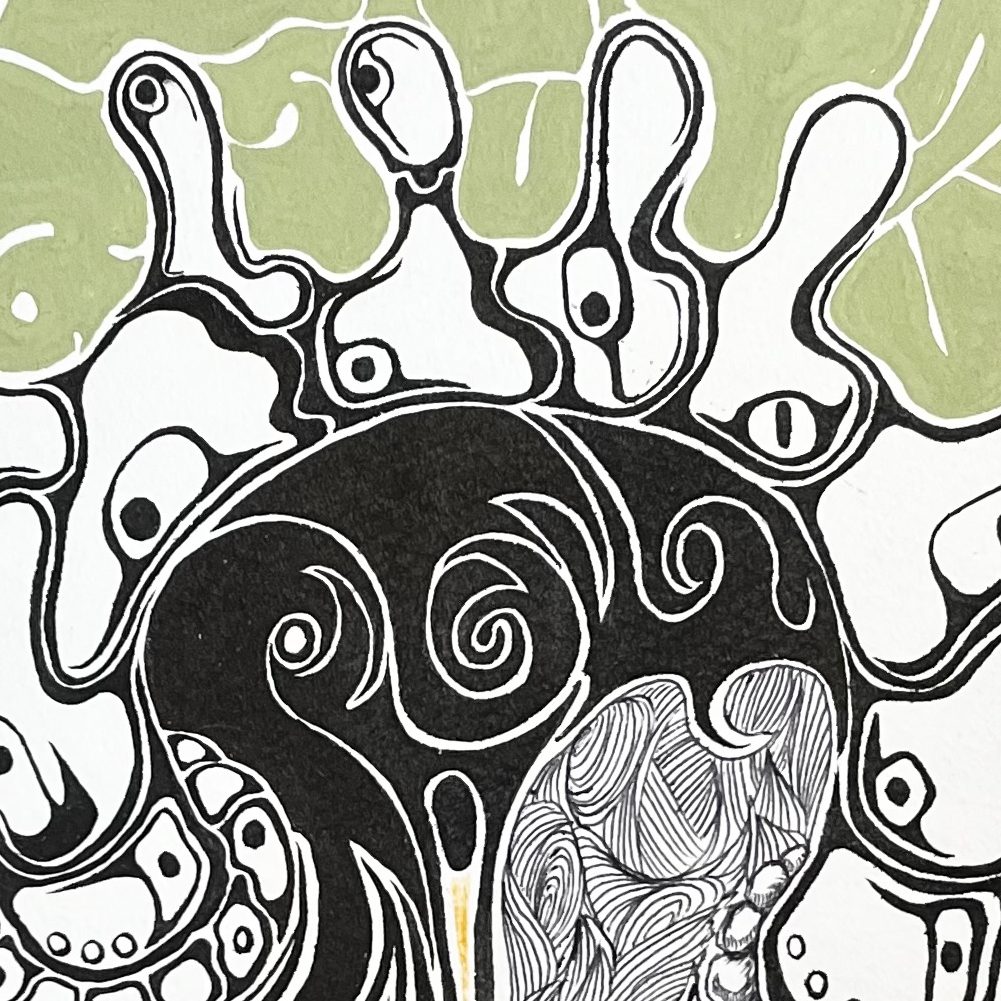 鹿の角のイラスト