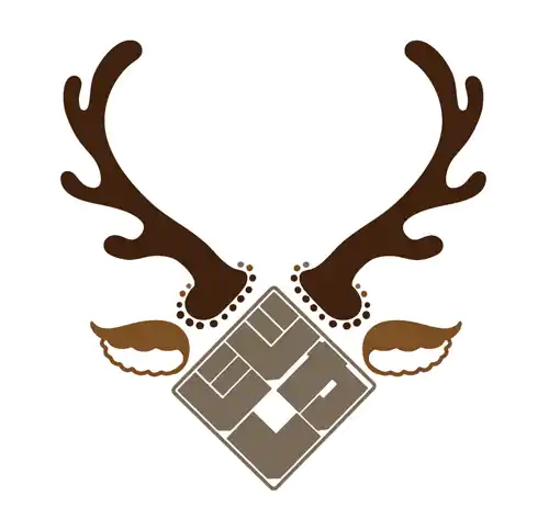 鹿角時計のシンボルマーク