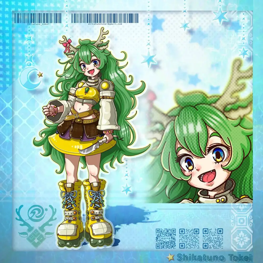 鹿ちゃん立ち絵