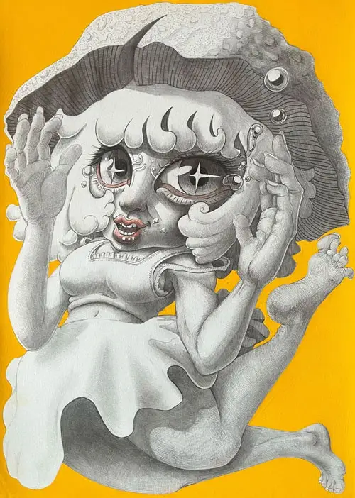 デッサンによるオリジナル・キャラクター